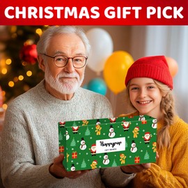 HAPPYPOP Christmas Book Lover Gifts for Women - Funny Book Socks for Men, Reading Gifts for Readers Booklovers Stocking Stuffers for Teen Girl Boy