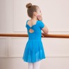 DIPUG - Leotardos de ballet para niñas con falda extraíble