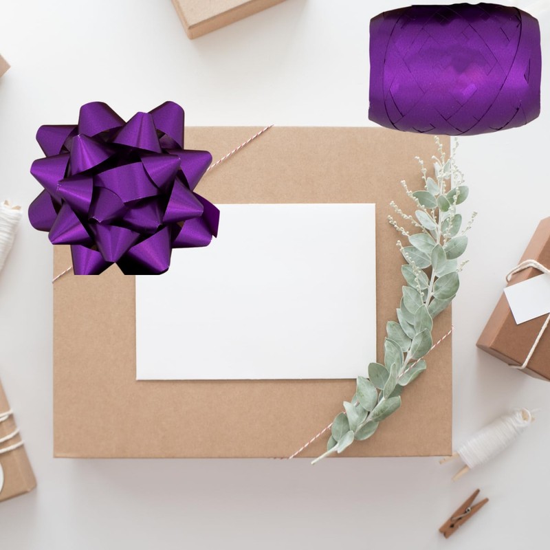 Glick Luxury Bow & Curling Ribbon for Gift Wrapping, Arts