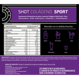 Colágeno Hidrolizado Health Addiction con Glucosamina, Ácido Hialurónico y Vitaminas para 30 Días Sabor Frambuesa                                     