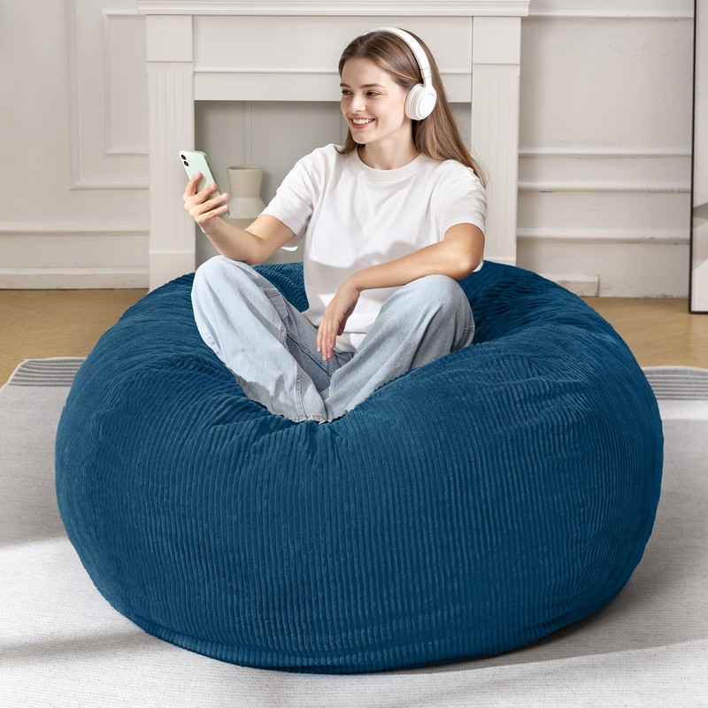3FT Bean Bag Chairs Teardrop Bean Bag Chair for Adults