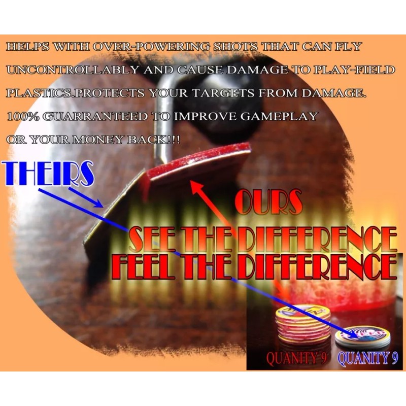 STERN LED ZEPPELIN (LE/PREMIUM) Pinball Machine Target Cushioned Decals+ DROPS