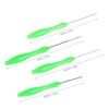 4Pcs Bait Needle Set, Mounted Worms Helpful to Make Terminal