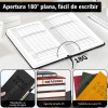 Agenda Diaria 2026 A5 Pasta Dura 320 Hojas Personalizable