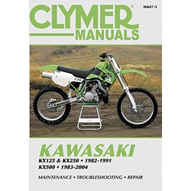 SERVICE MANUAL KAWASKAI, Manufacturer: CLYMER, Manufacturer Part Number: M447-3-AD, Stock Photo - Actual parts may vary.