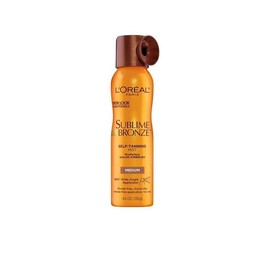 L'Oréal L'Oreal Paris Sublime Bronze Self Tanning Mist, Deep to Natural Spray Tan, 4.6 o