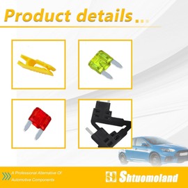 Shtuomoland TIPM Bypass Cable Repair Fuel Pump Relay Bypass Cable Fuse Adapter Fuse Holder 14AWG Wire/20AMPs CBWPR091AA Fit for Dodge Ram 1500 2500 3500 2011-2012 for Jeep Chrysler for VW Routan