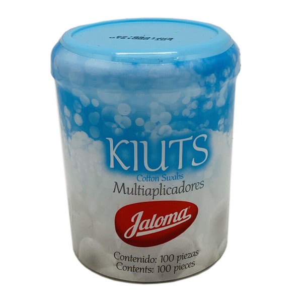 Jaloma Kiuts Cotton Swabs Q-tips. Cleaning & Grooming Aid. 100 Swabs