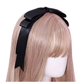 Headband Ribbon, Cute, Hair Ornament, Charm, Princesses, Bowknots, Hair Accessories, Stylish, KC Party, Sweet Loli, Girls, Gothic Loli, Doll, Fashionable, Black