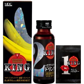 MDCメタボリック ダイヤモンドバナナKING 1回分 (2.5g+50ml) 活力 ドリンク マカ 亜鉛 アルギニン シトルリン 男性用