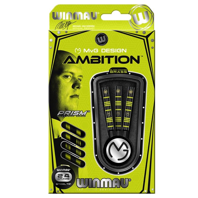 Winmau Michael Van Gerwen MvG Ambition - Juego de Dardos