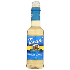 Torani French Vanilla Syrup, Sugar Free, 12.7 Fluid Ounces (Pack Of 4)