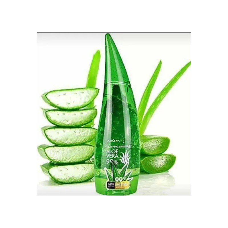 Gel Aloe Vera Hidratante Piel Cuerpo Cabello Quemadura 250ml