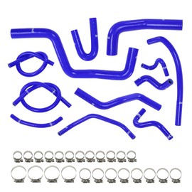 CHEDA Blue Silicone Radiator Hose Kit Compatible with Honda/Acura Integra DC4 DB7 RS LS GS SE with B18B1 Engine 1994-2001