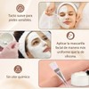 40pzs Para Facial Serum Acido Spa Brochas Mascalilla Blanco