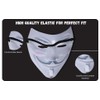 FNA FASHIONS® Guy Fawkes Mask -V for Vendetta， Anonymous Hacker