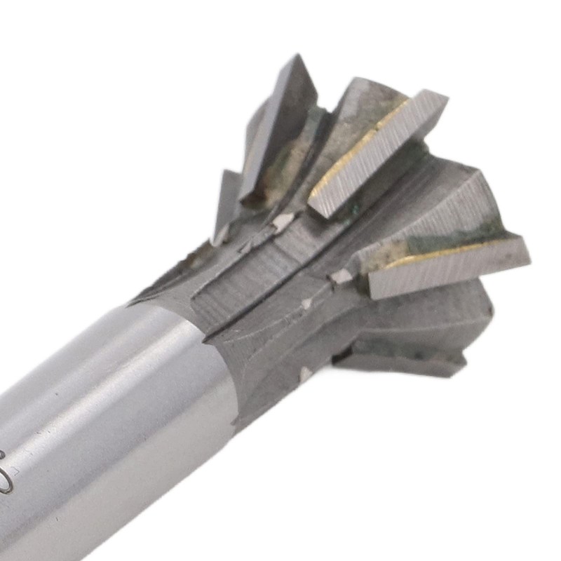 Dovetail Cutter, 60 Degree 6 Flutes Cemented Carbide 25mm Milling