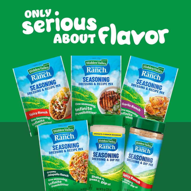 Hidden Valley Original Ranch Seasoning, Dressing and Recipe Mix, 1