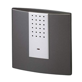 Heidemann HX Square 70872 Radio Receiver (Without Transmitter, 8 Adjustable Melodies, Range Approx. 200 m, Doorbell, Front Doorbell)