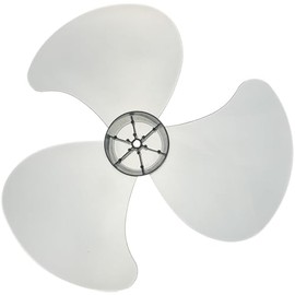 Cuchillas de ventilador de plástico de 16 pulgadas con cubierta de tuerca, reemplazo de las aspas del ventilador del hogar