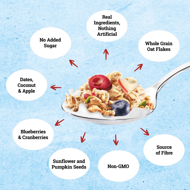 Jordans Granola Apple & Berry, 325g