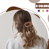 8 Stücke Flache Haarspangen,Haarclips,Einfach Elegante Entenschnabel Haarspange, Haarklammer für Mädchen