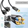ukiism Ethernet Splitter 1 to 2, RJ45 Internet LAN Network