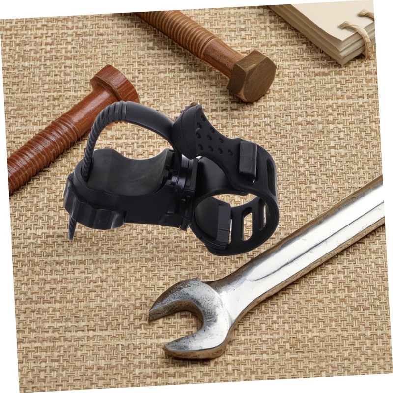 Mikinona Bike Flashlight Mount Handlebar Bracket for Bicycles Durable Torch