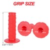 JIAYAN 7/8" Motorcycle Visual Twist Throttle Grip Kit with Transparent