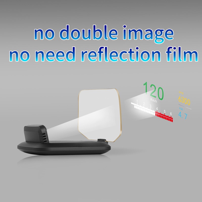 C1 OBD2+GPS LED OBD Car HUD Head up Display Speedometer