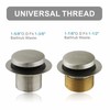 Welsan Bathtub Drain Tip Toe Tub Conversion Kit, Replacement Bath
