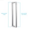 TOGU TG-R3825 24 inches Solid Standoffs Heavy-Duty Commercial Grade-304 Stainless