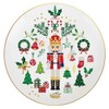 Mary Square 46236 Nutcracker Candy Cane Stocking Red and Green