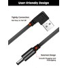 ECIFEE 1pcs Short USB Cables, USB Cable Detachable Power Cord