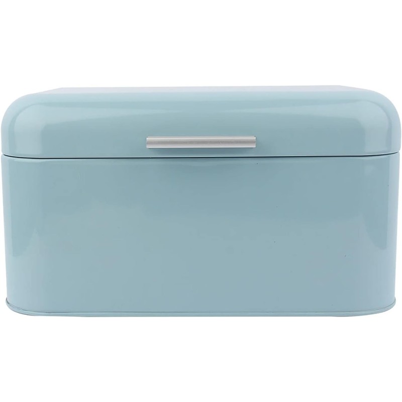 Buachois Large Bread Box,Iron Bread Box with Lid,Metal Bread Storage