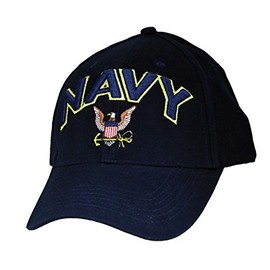 EAGLE CREST Navy Cap with Logo. Navy Blue