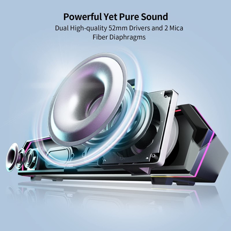 Edifier MG300 Computer Sound Bar: Loud Speakers with Deep Bass