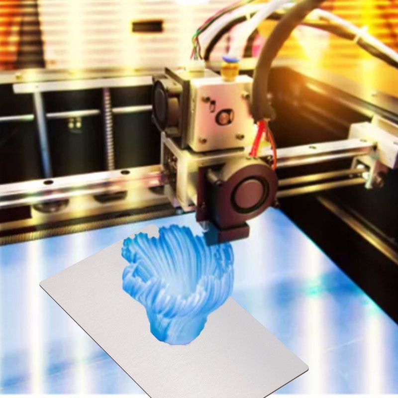 3D Printer Build Plate 230x135mm Flexible Spring Steel Plate Magnetic