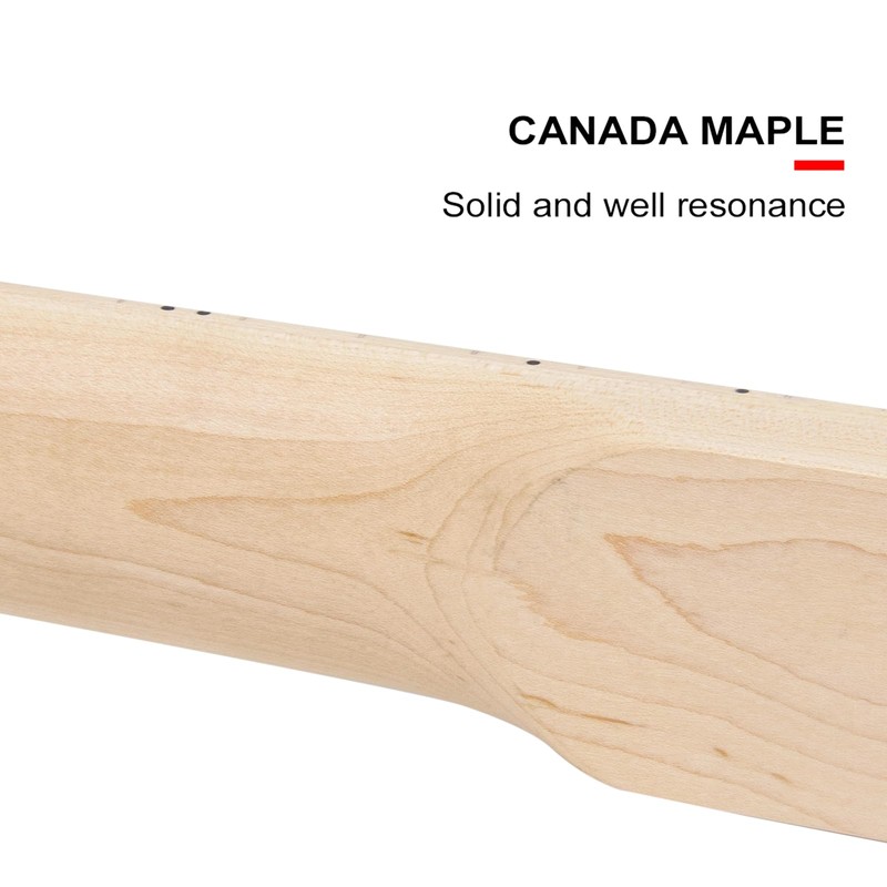 Electric Guitar Neck For ST Guitars Replacement Bolt-on C Shape