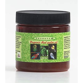 OKONATUR Red Palm Oil for Birds and Parrots - 4 fl oz