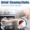 Streak Free Miracle Cleaning Cloth Silver Microfiber Cloths Lint Free