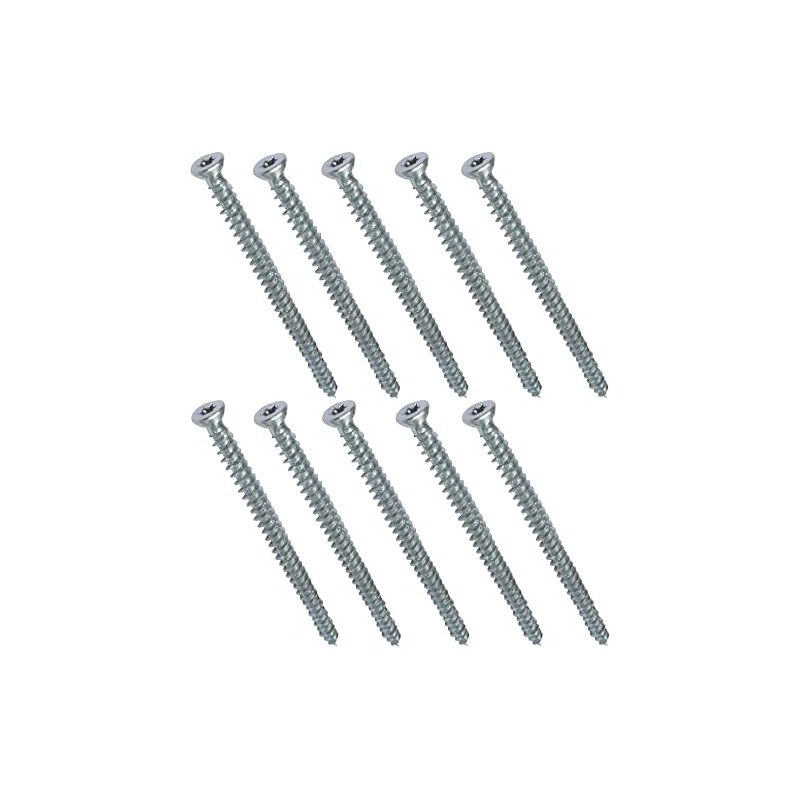 AERZETIX - C48386 - Set of 10 Screw Anchors Concrete