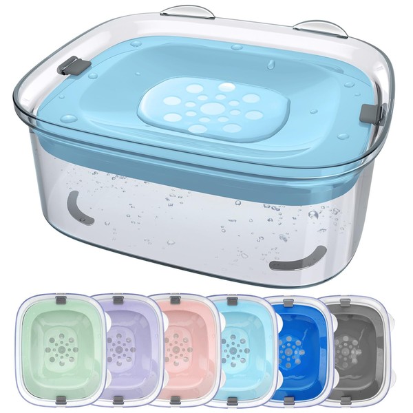 AONKEY 3L Dog Water Bowl No Spill, 101oz Large Spill