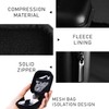 1 x Black Hard Headphone Box with 2 Black Cable