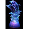 Pair of Dolphin, LED Lighted Sparkling Multi-Color Changing Home Decor