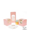 Gcardist Pink Cupcake Boxes Individual Cupcake Container 15Pcs 8.9x8.9x8.9cm Auto-Pop