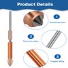 Creality K1C Nozzle 0.4mm, Quick-Swap 3D Printer Nozzle Kit Copper