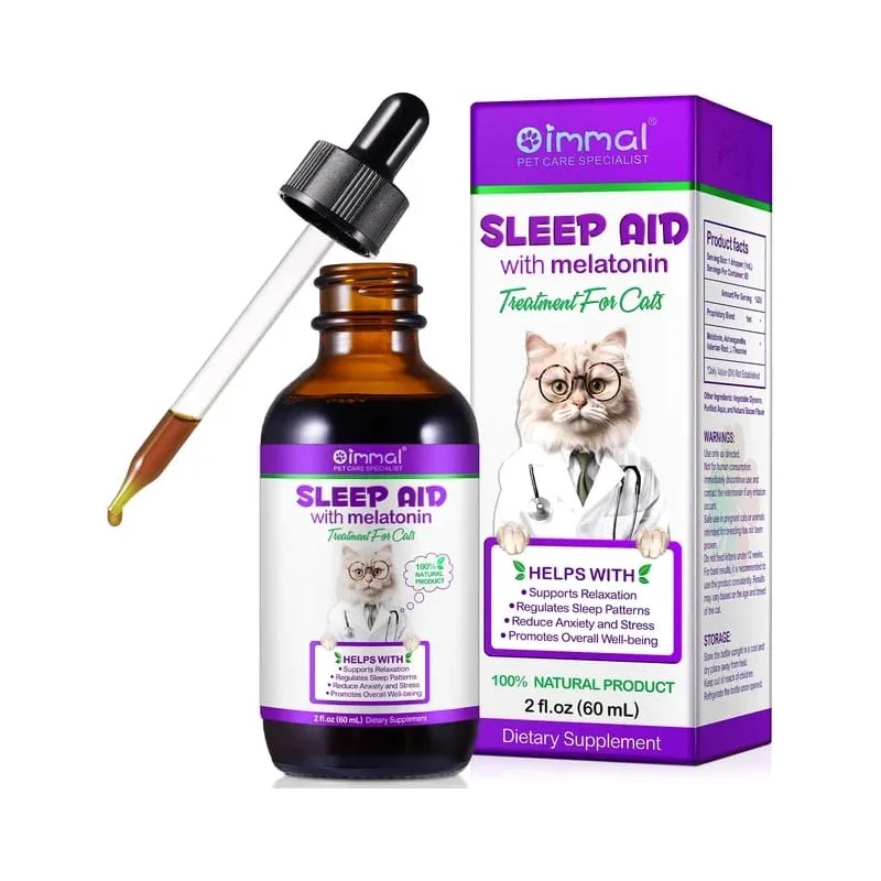 Calmante Immal Para Gatos: Sueño, Ansiedad Y Estrés