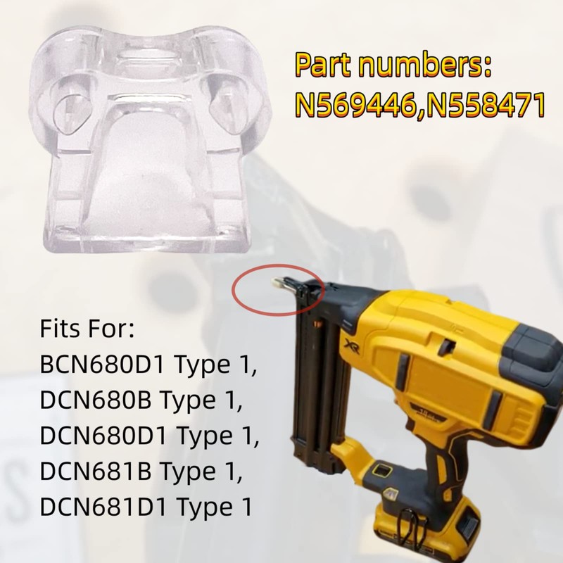 SURPOUF 10-Pack N558471 N569446 Compatible with Nailer No Mar Tip