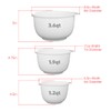 GLAD Mixing Bowls with Pour Spout, Set of 3 |